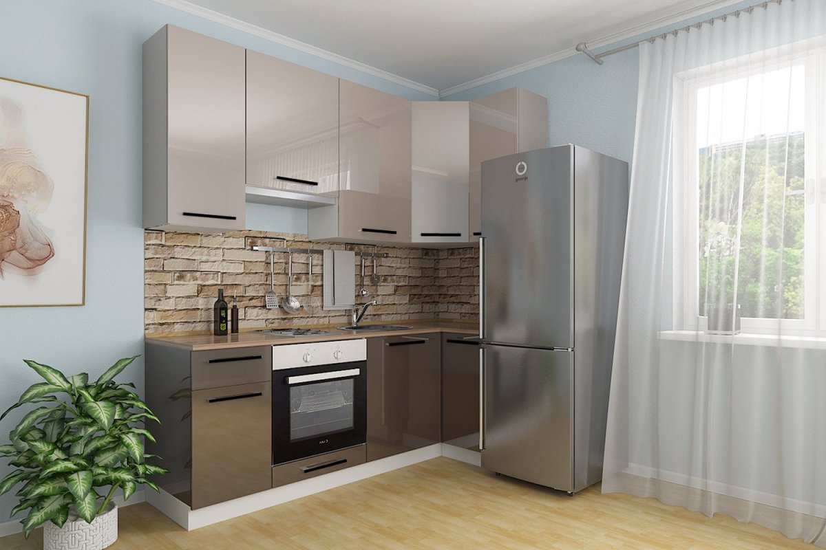 Хофф кухня Амика серый