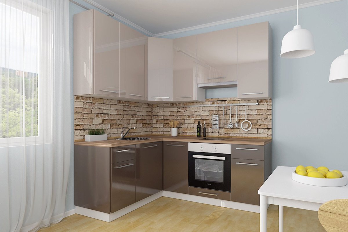 Угловая кухня Амика в хофф