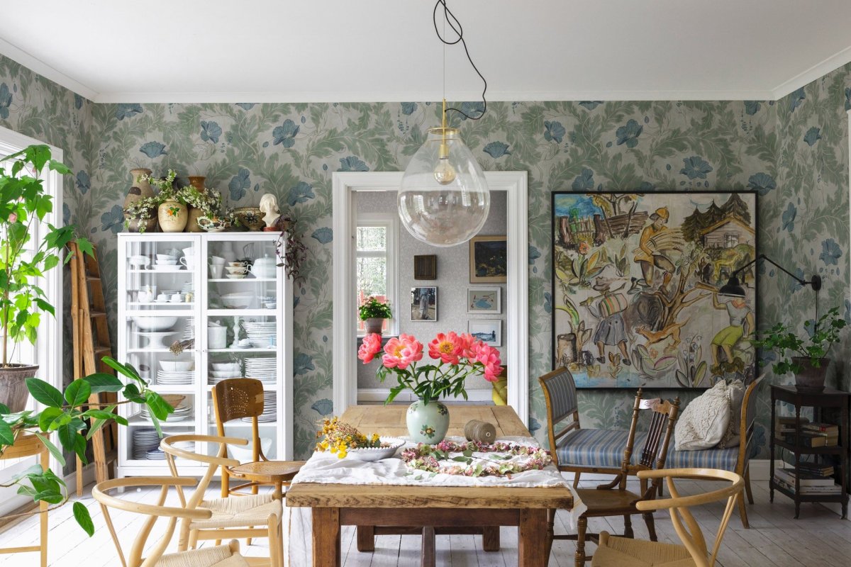 Шведские обои