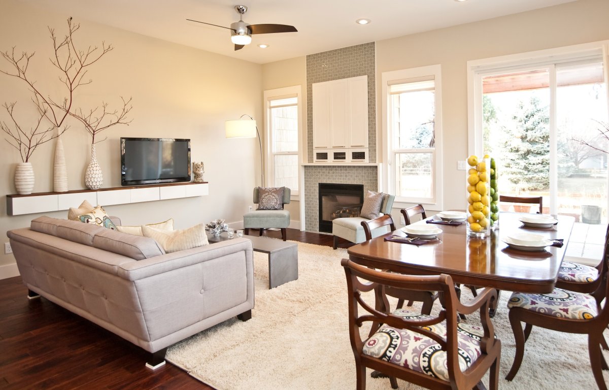 Бежевый цвет стен