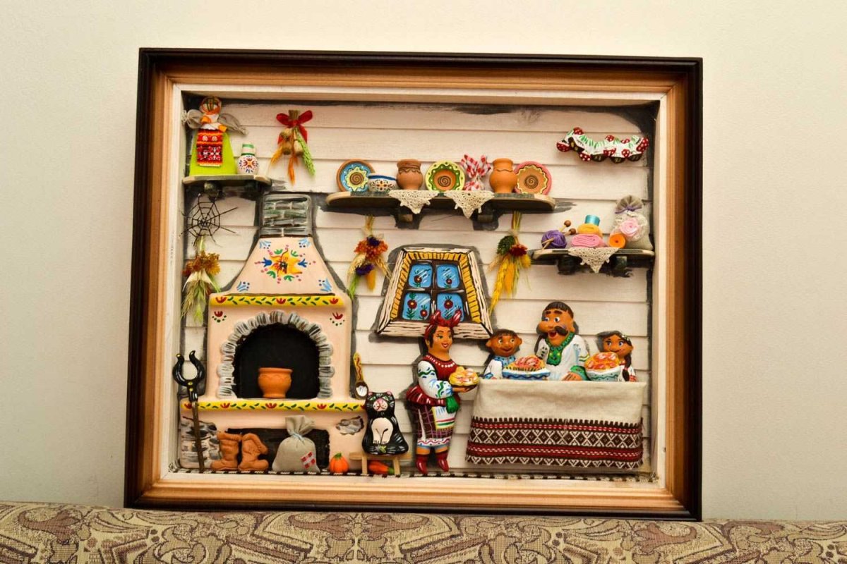 Объемное панно на стену кухня