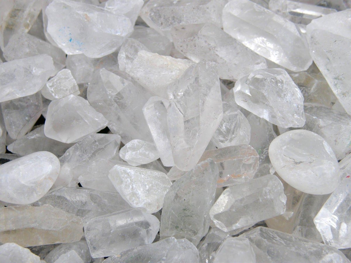 Кварц белый (Quartz White) Вербена