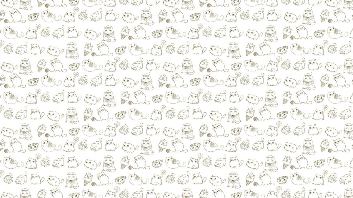 Фон с котиками