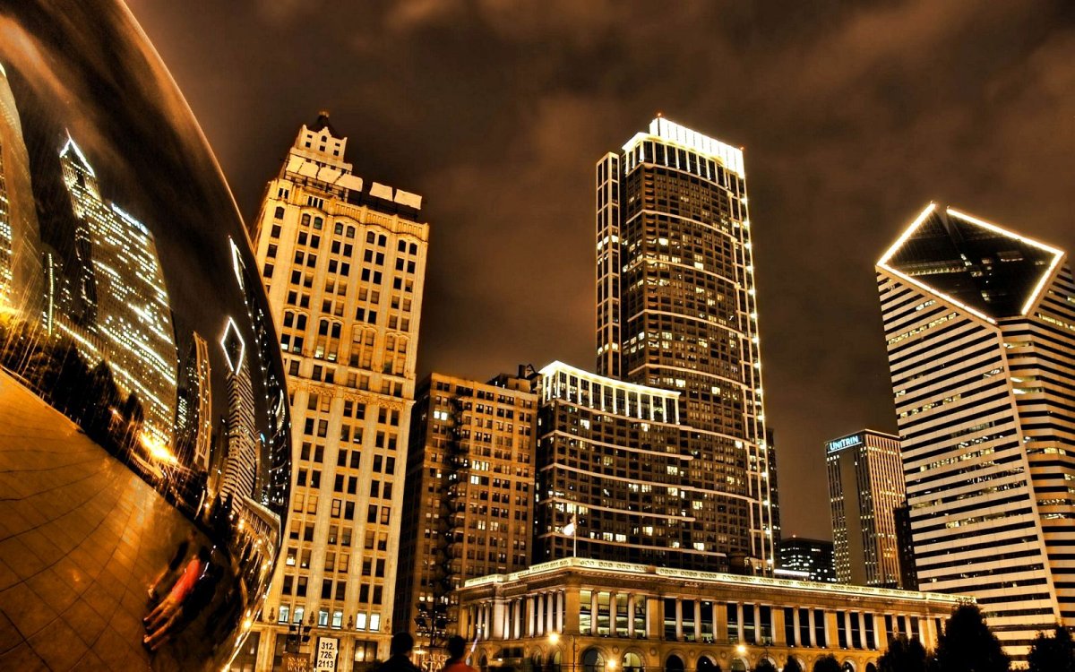 Чикаго Иллинойс улицы