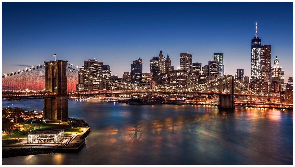 Манхэттен мост Нью-Йорк