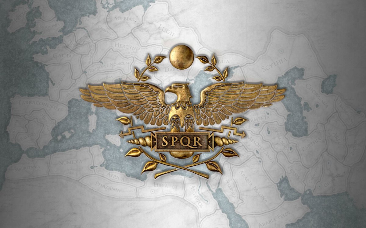 Штандарт Рима SPQR