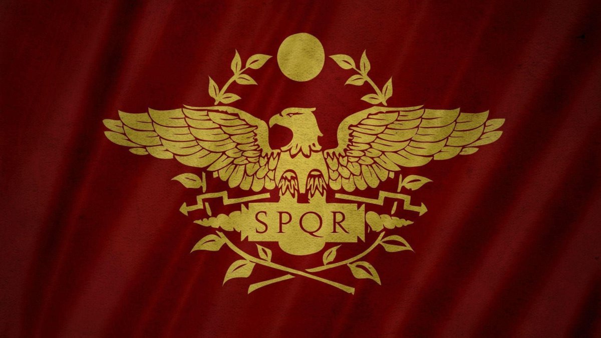 Штандарт Рима SPQR