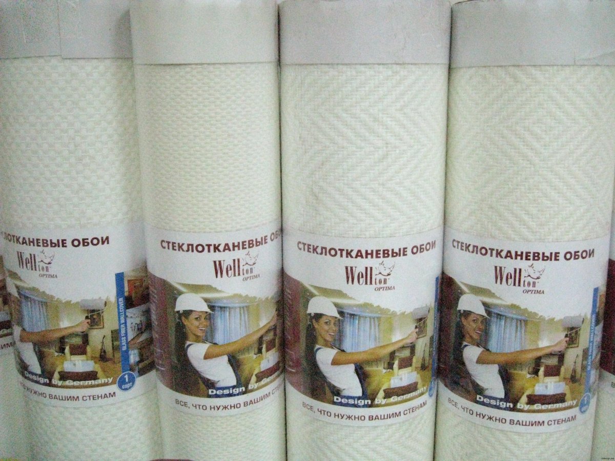 Стеклообои под покраску