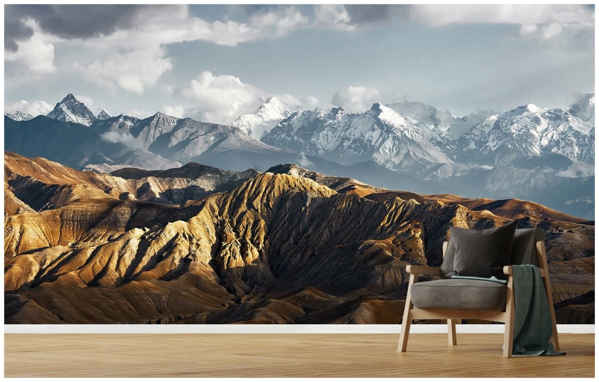 Barton Wallpapers 400х270 см природа горы акварель