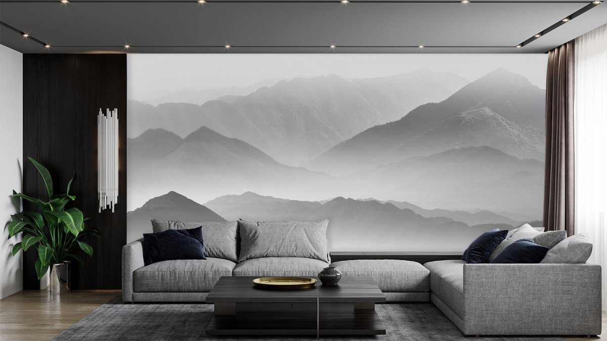 Горы в интерьере