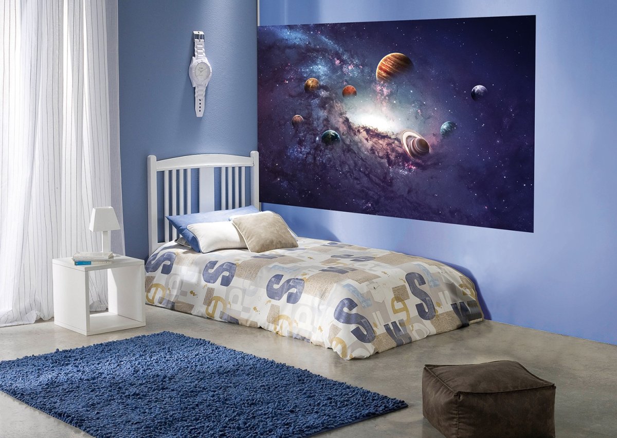 Детская комната в стиле космос