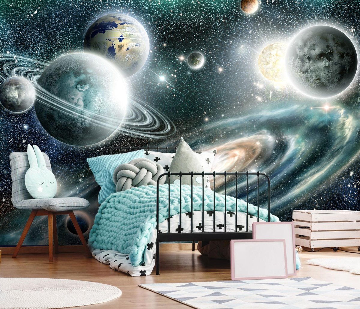 Спальня в космическом стиле