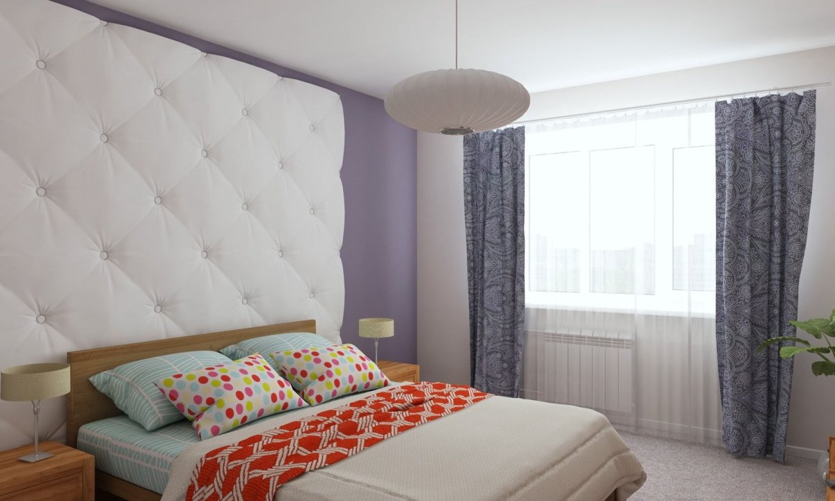 Мягкие стеновые панели для спальни