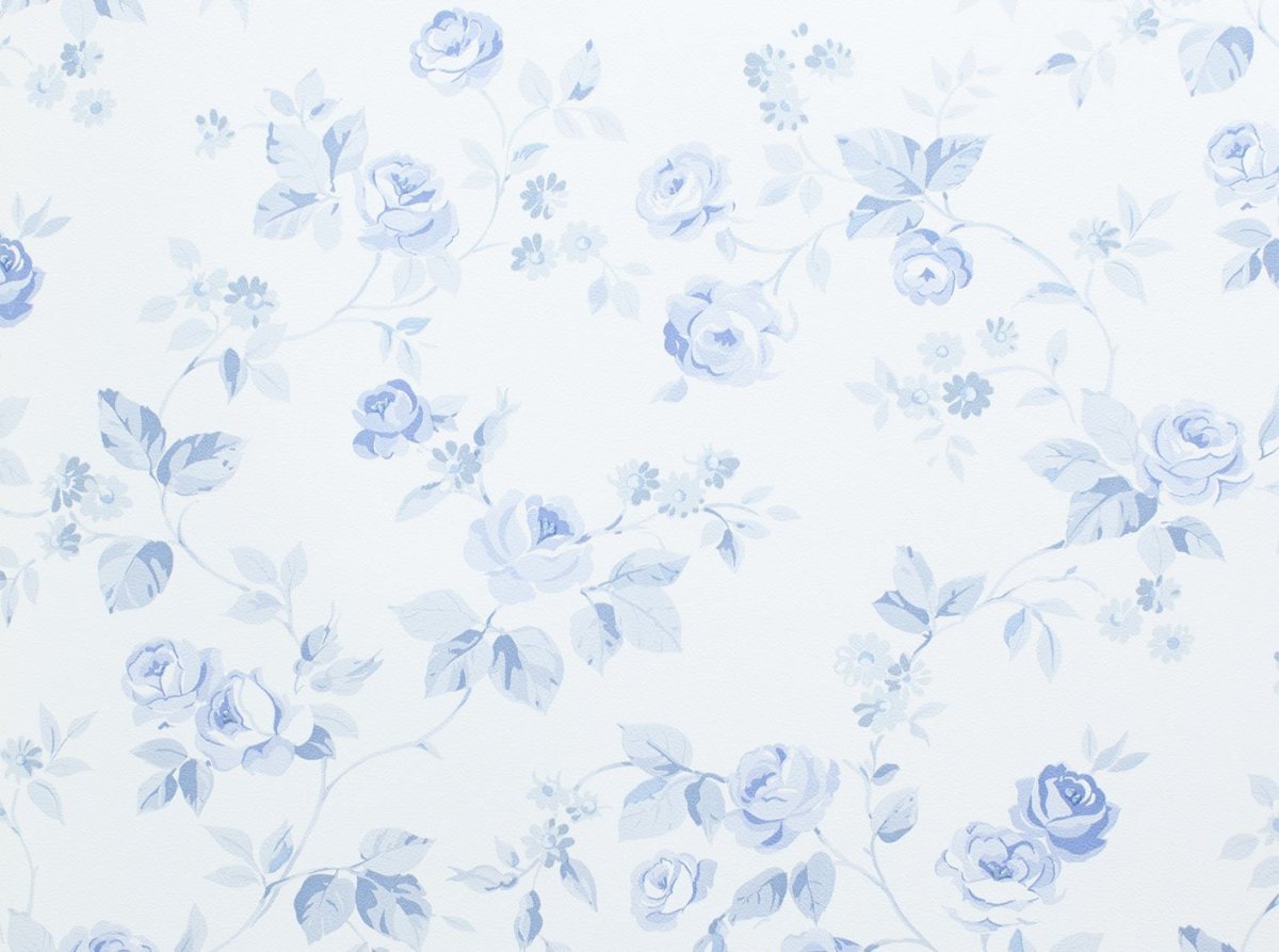 Голубые обои