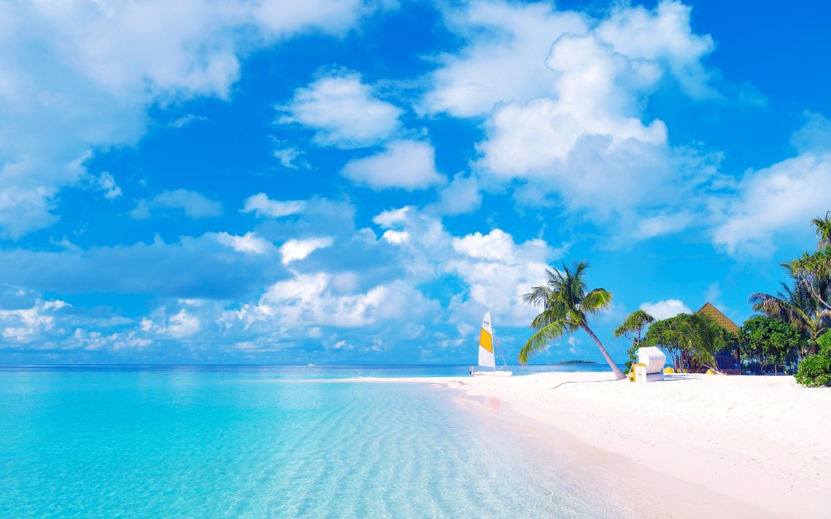 Парадиз остров Карибского моря