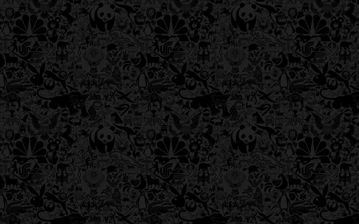 Черные обои