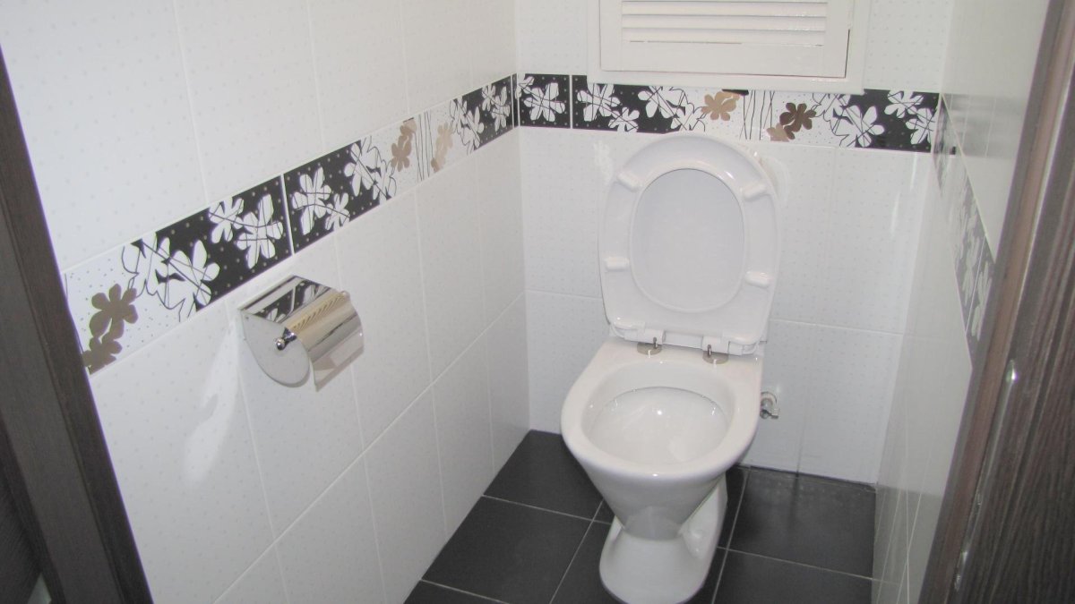 Обои в туалет