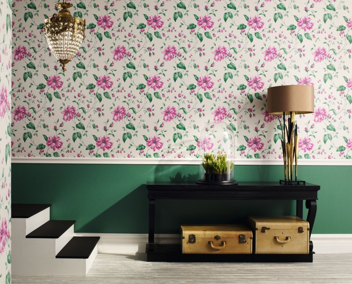 Обои комбинированные в комнату