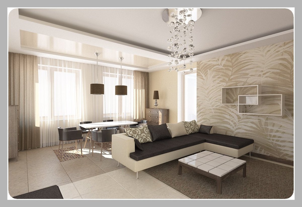 Интерьер гостиной