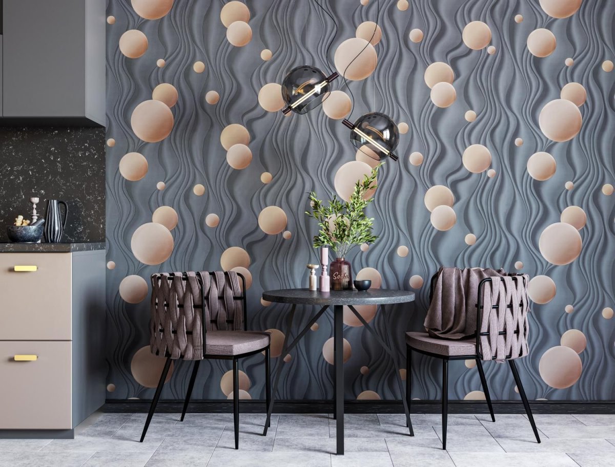 Обои сода палитра в интерьере