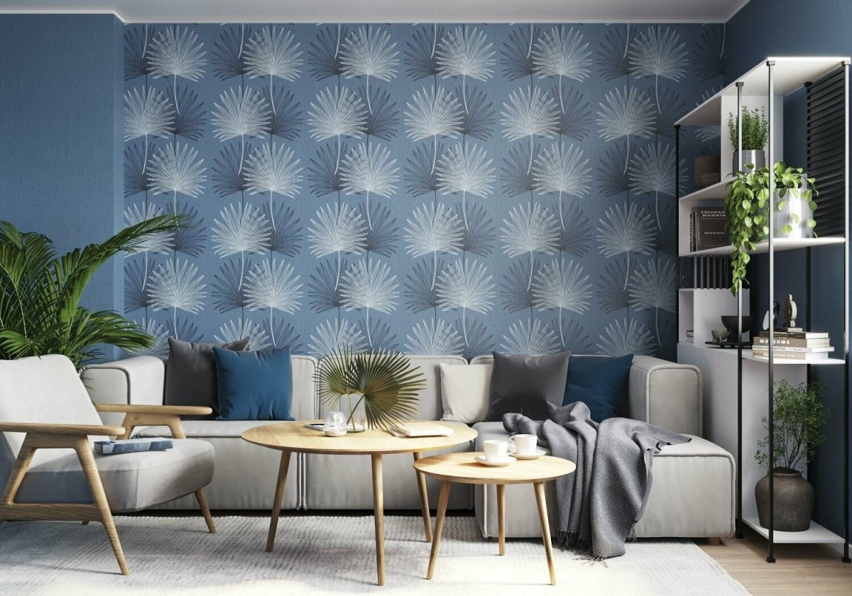 Обои флизелиновые Home Color Palma hc72074-71 в интерьере