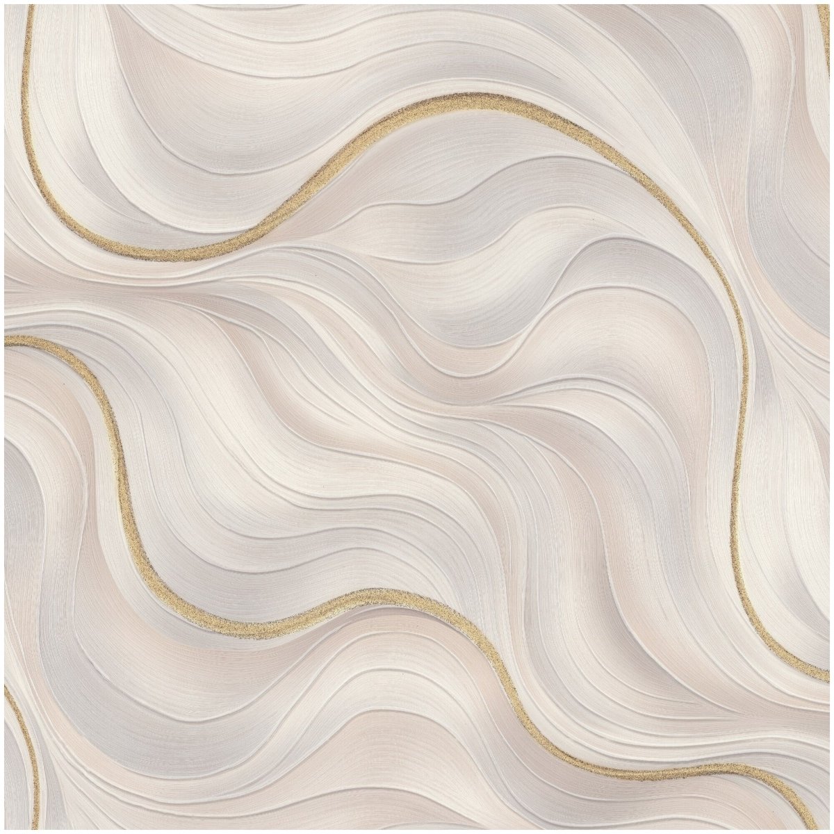 Обои флизелиновые палитра Bounty серо-бежевые 1.06 м pl71776-42