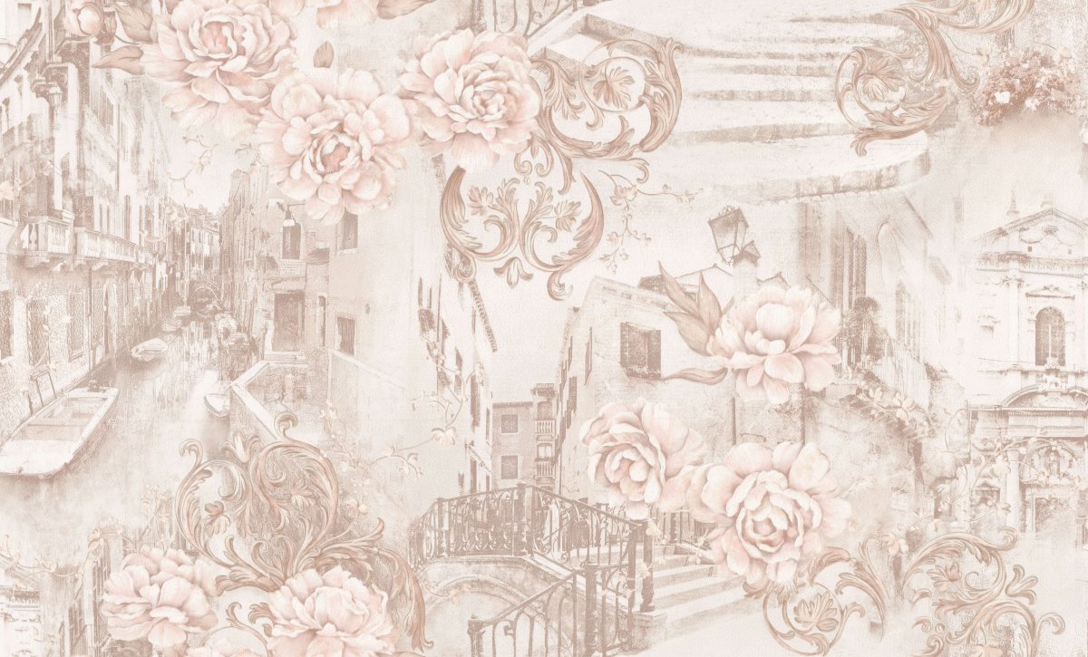 Обои флизелиновые палитра lagom бежевые 1.06 м pl71105-28