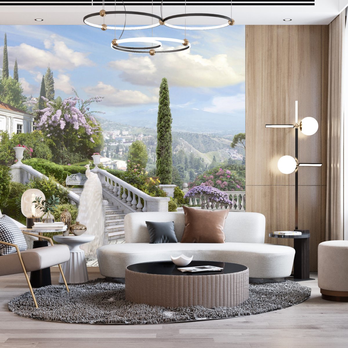 Обои расширяющие пространство