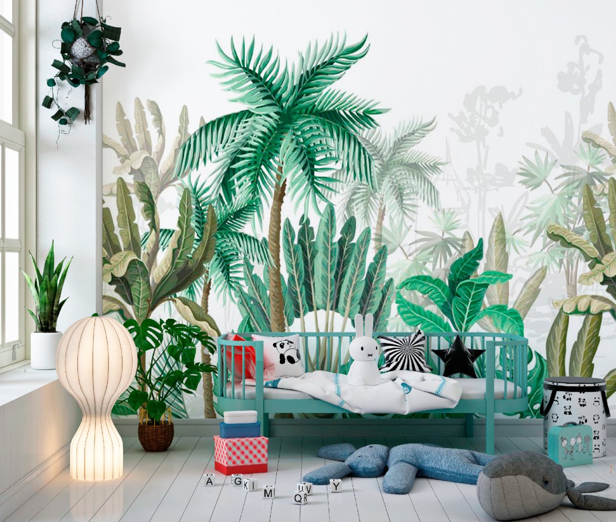 Панели ПВХ тропические джунгли