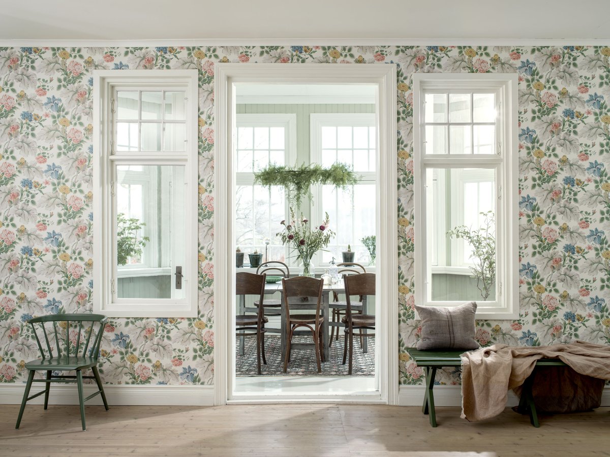 Шведские обои Borastapeter в интерьере