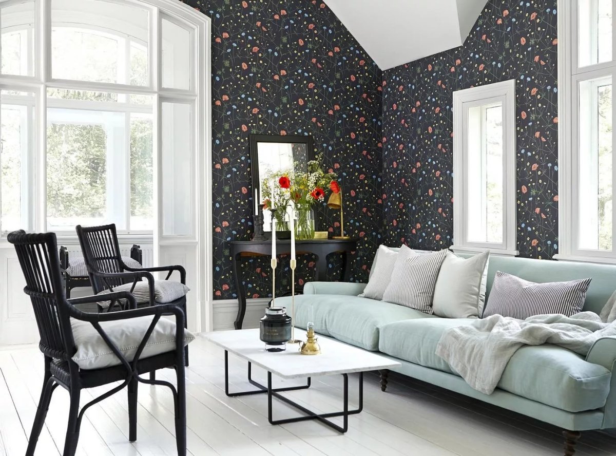 Обои борастапетер в интерьере