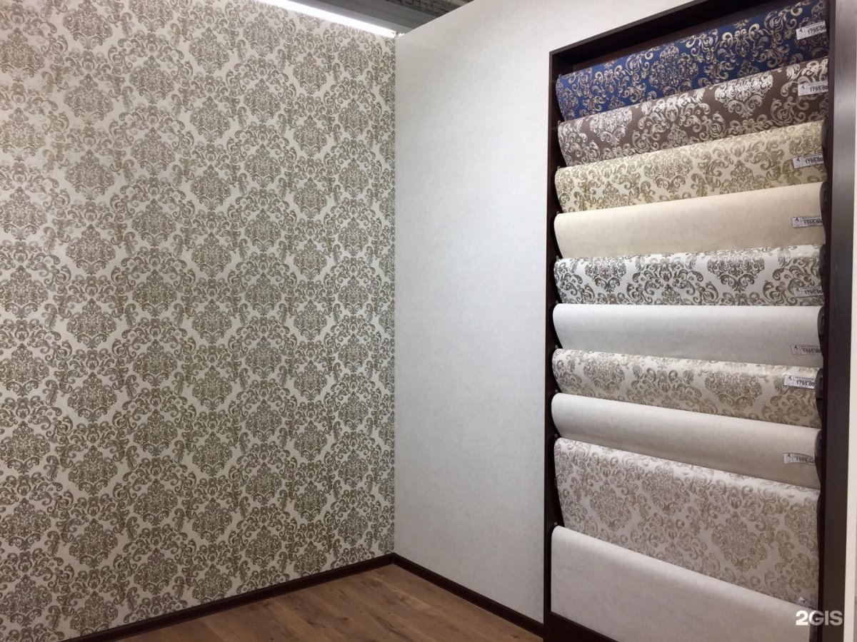 Модные обои для зала