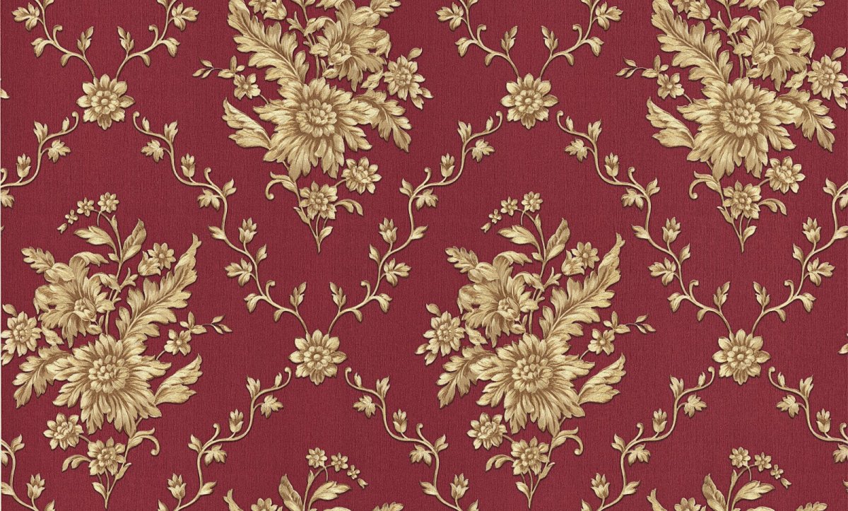 Обои флизелиновые бордовые