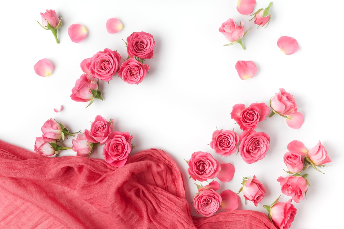 Фон с цветами