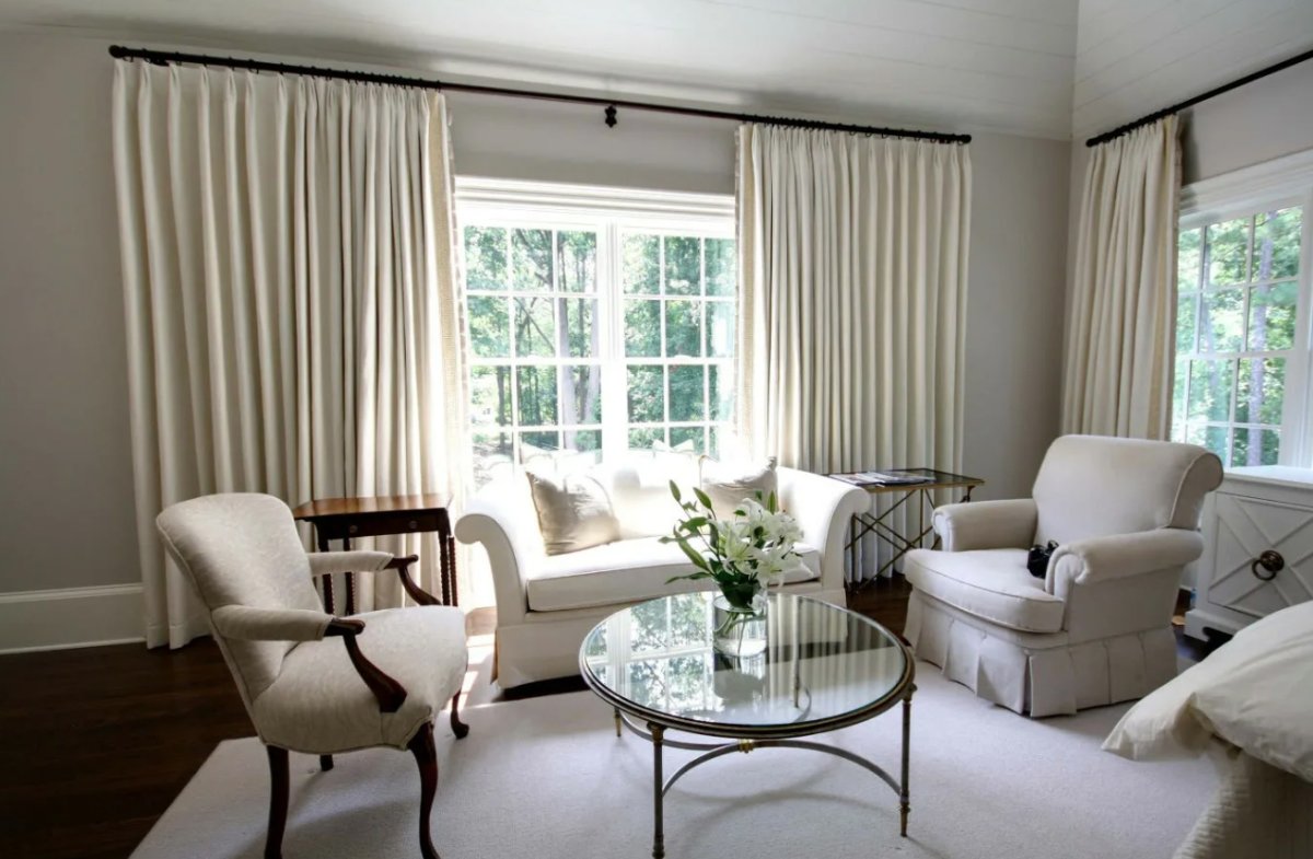 Шторы в интерьере
