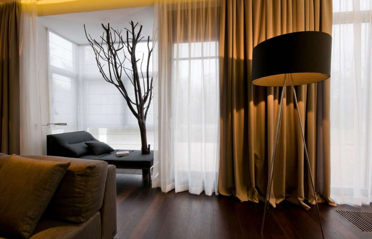 Красивые современные шторы