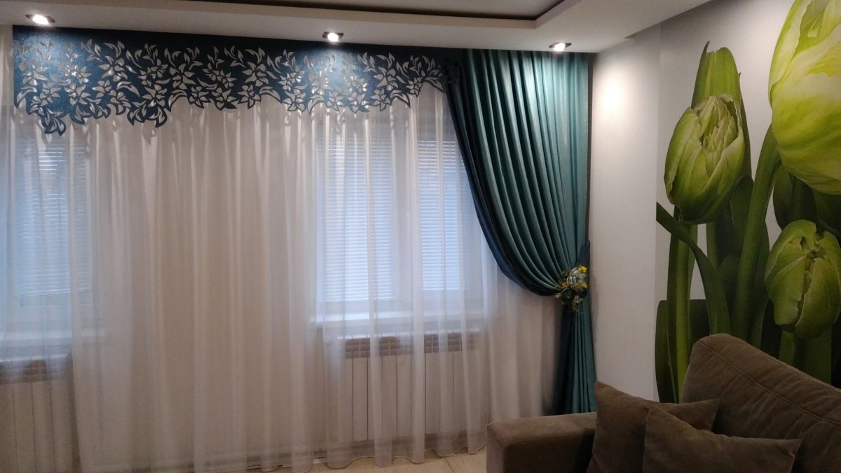 Современные тюли для зала