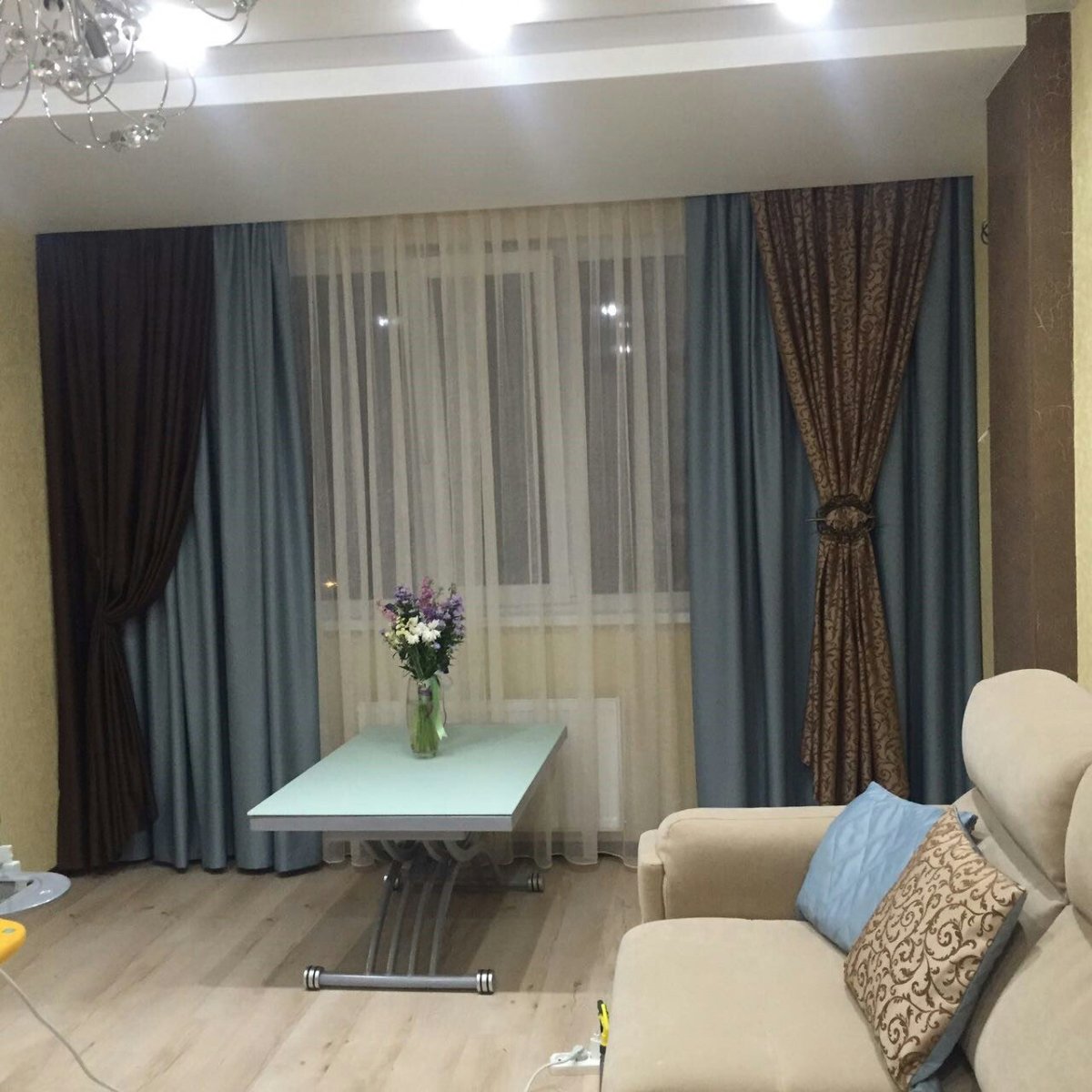 Цвета штор для гостиной