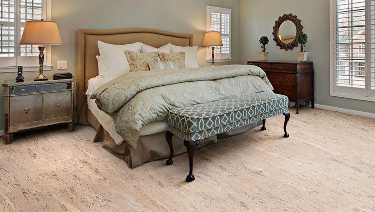 Пробковый пол comprido Creme