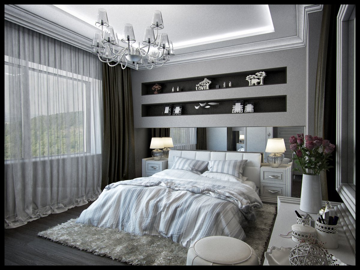Спальня в современном стиле