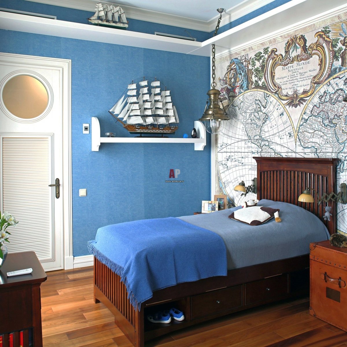 Морская тематика в интерьере