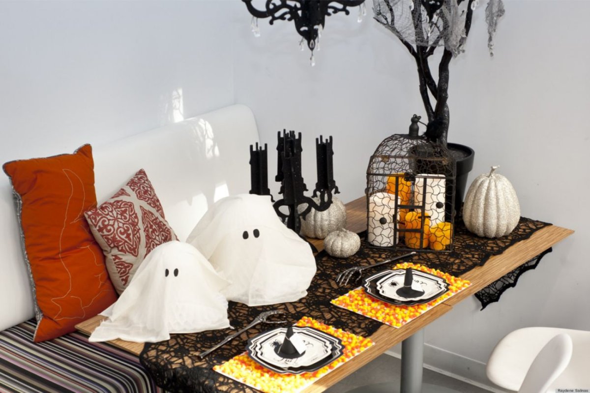 Украшение интерьера к Хэллоуину