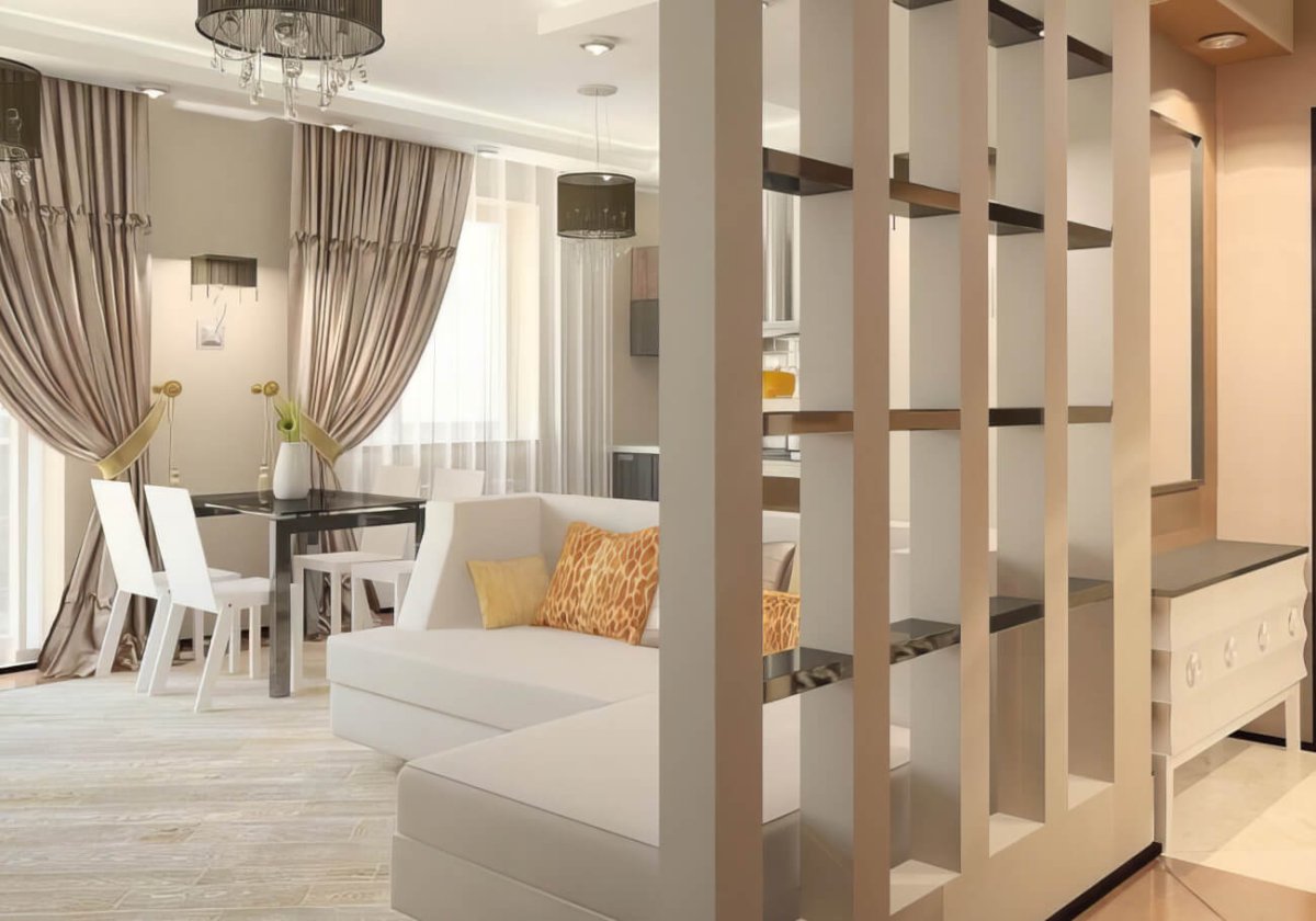 Дизайнерские перегородки для зонирования пространства