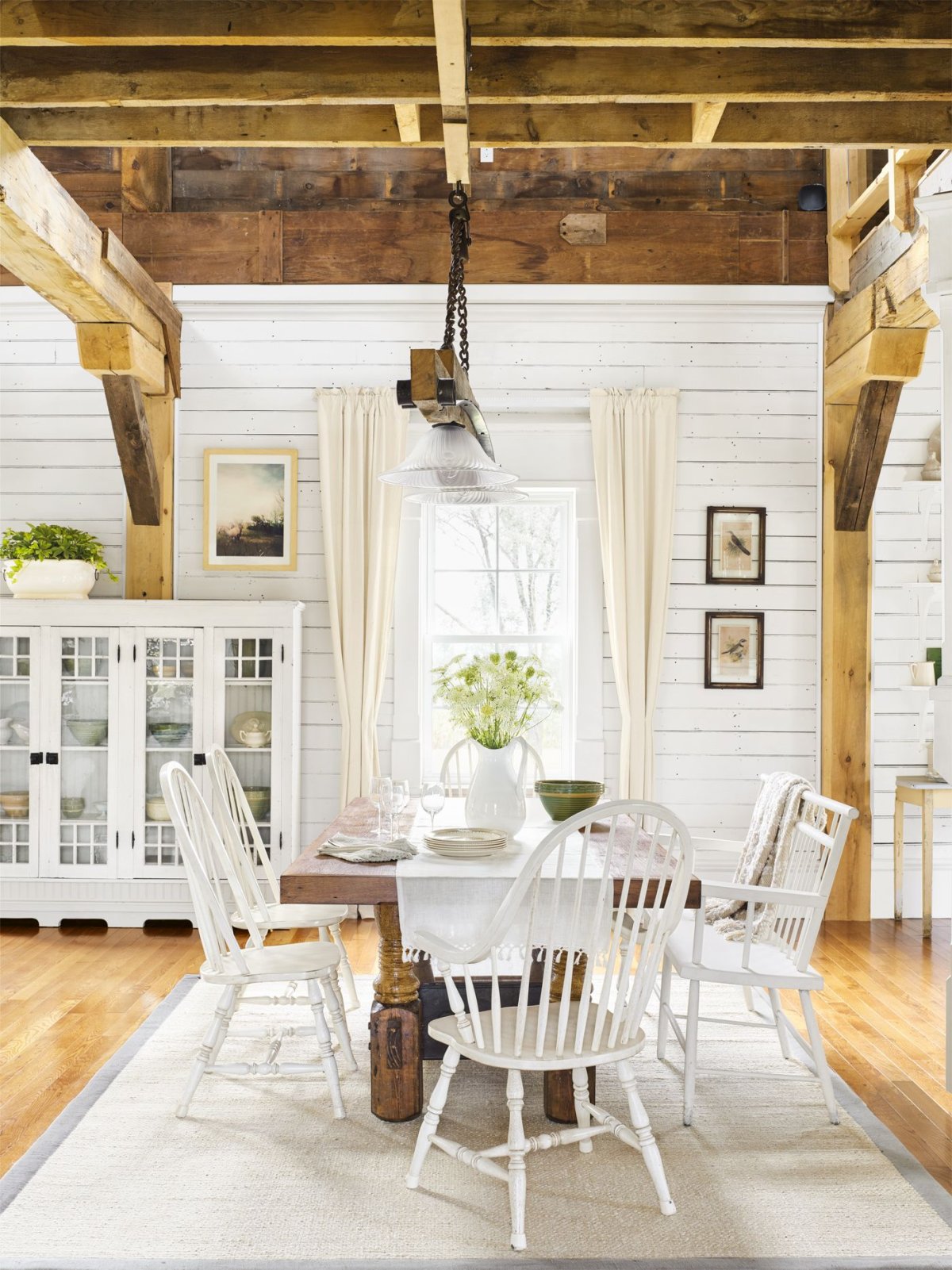 Американский фармхаус интерьер