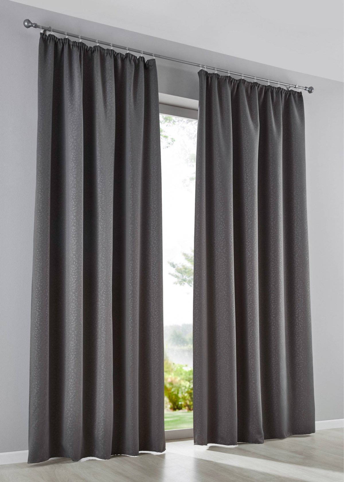 Шторы икеа блэкаут серые