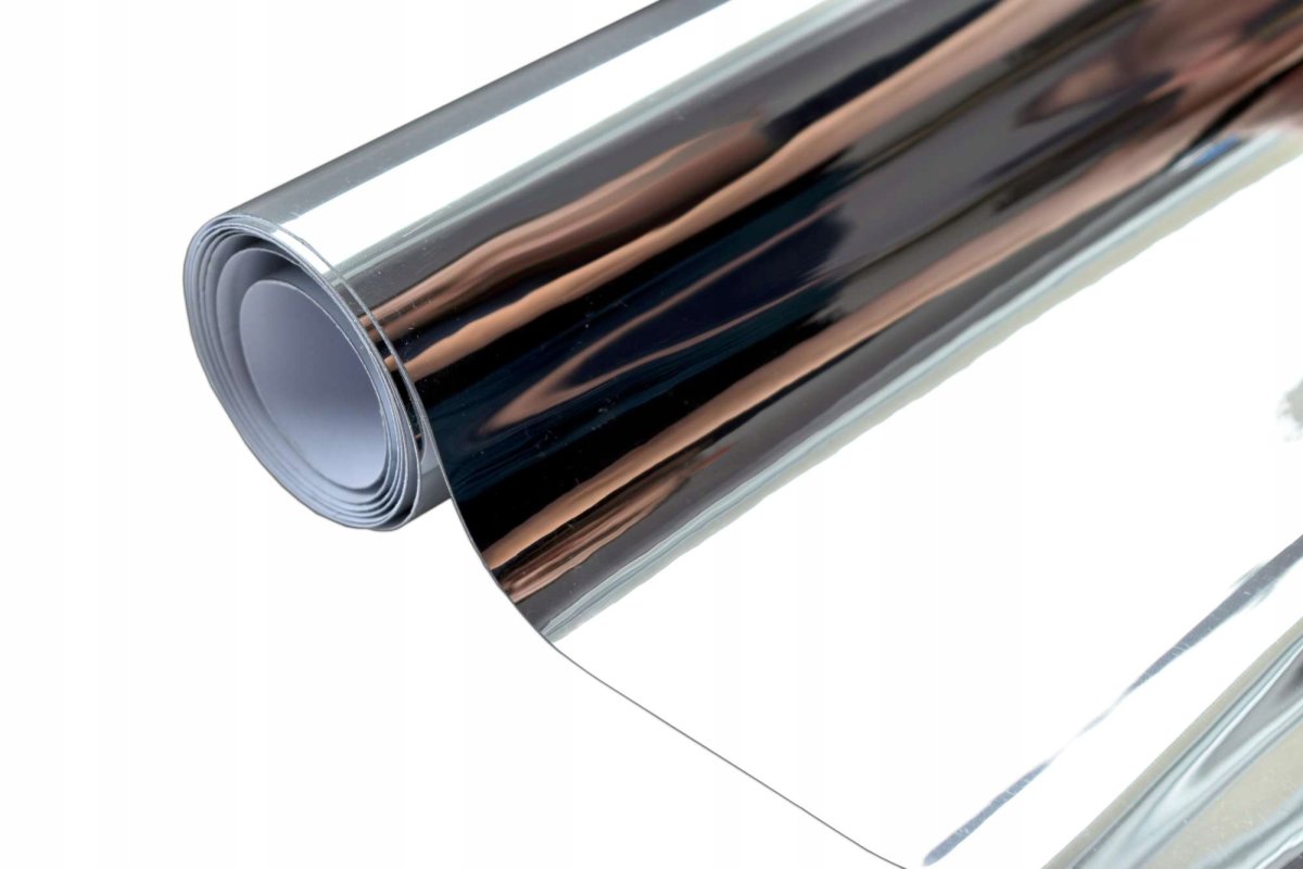 Зеркальная пленка Silver 30 светлое зеркало (1,52х30 м.) - Корея