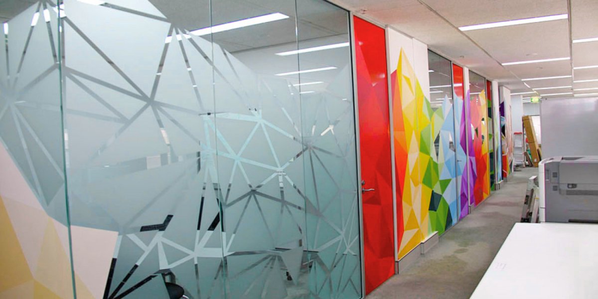 Пленка для стеклянных перегородок