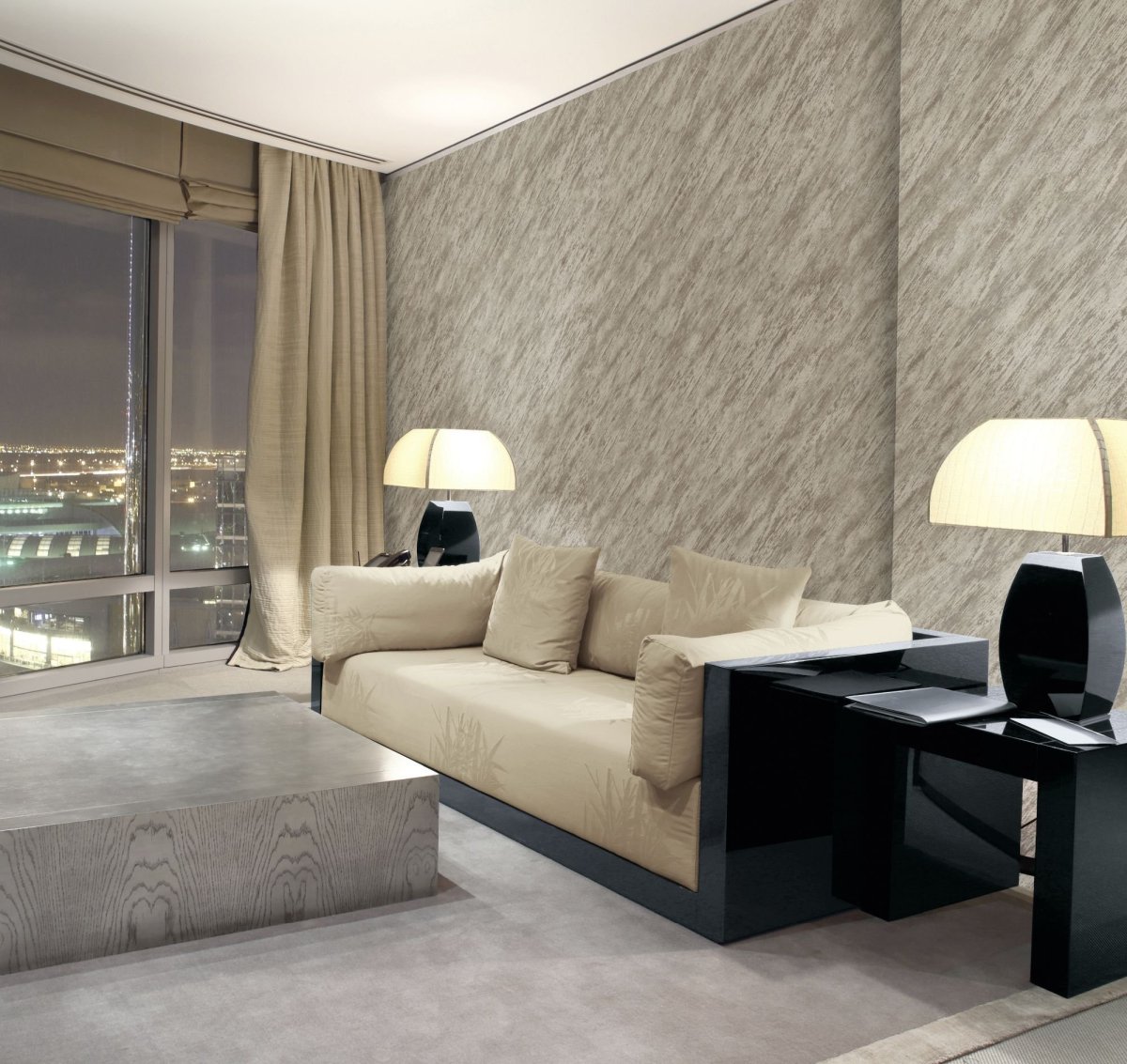 Декоративная штукатурка песок в интерьере