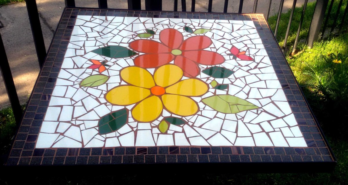 Мозаика из плитки