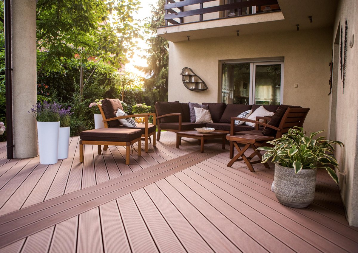 Веранда ДПК